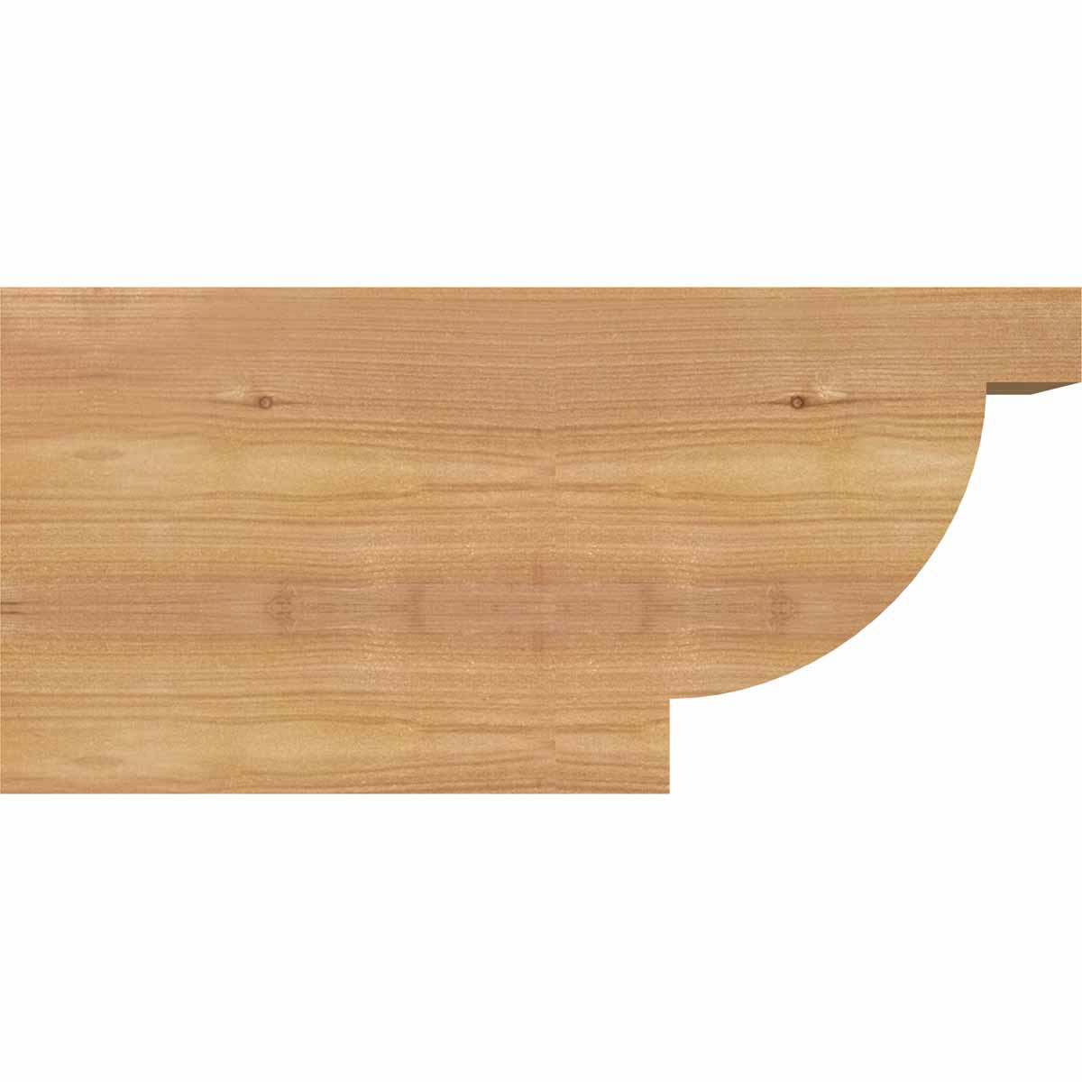 Ekena Millwork Alpine Smooth Rafter Tail, Western Red Cedar, 5 1/2"W x 8"H x 16"L RFT06X08X16ALP00SWR - alternate 2